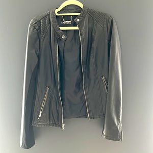 Express black (minus the) leather jacket